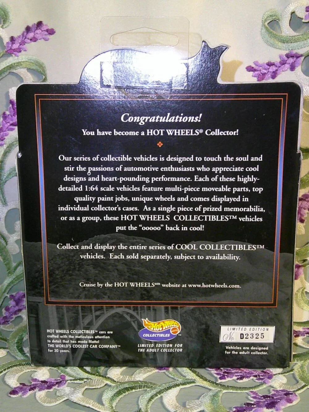 1:64 Hot Wheels Collectibles Black Box Dodge Viper GTS Black 1998 Sealed NIP